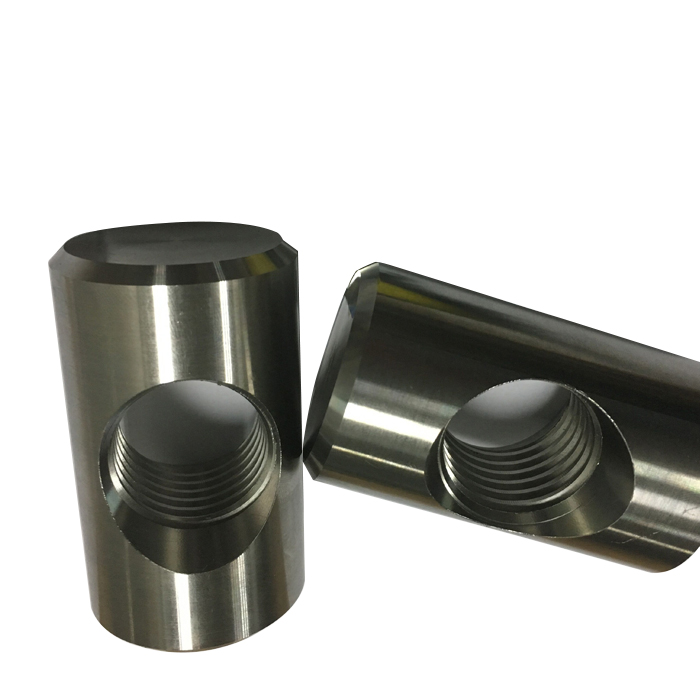 สแตนเลส CNC Machining Cross Dowel Nut